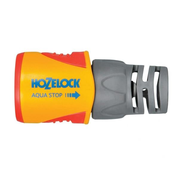 Hozelock 2055 Aquastop Plus Hose Connector For 12.5-15mm (1/2-5/8in) Hose - Multi Colour - 