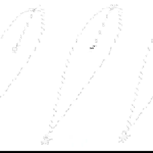 Mylee London Nova Scotia Duck Tolling Retriever Silhouette Silver Necklace - Personalised
