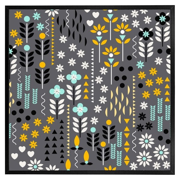 Benjamin Tate Design Flower print (Picutre Frame)