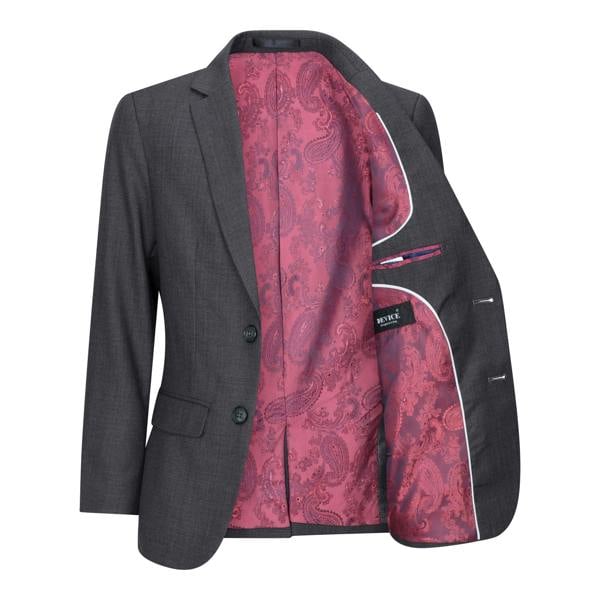 Paul Andrew Boys 3 Piece Charcoal Grey Classic Retro Suit