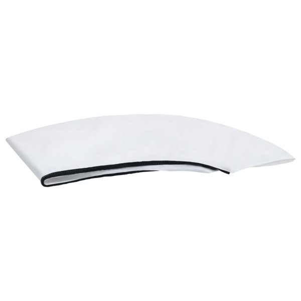 Berkfield 2 Bow Bimini Top White 180x150x110 cm