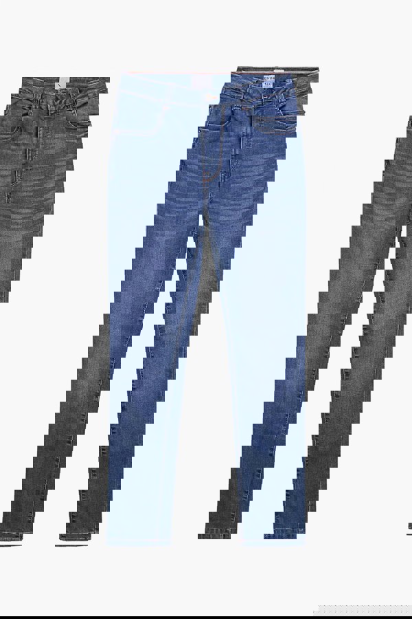 ENORSIA Mid Waist Skinny Jeans