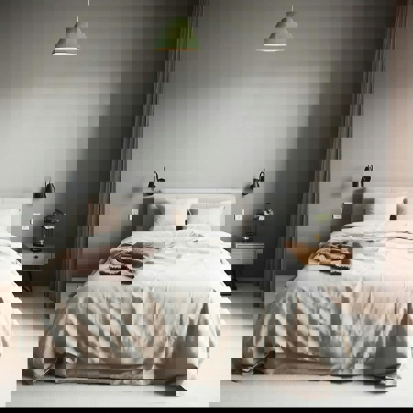 10 Inch Olive Green Cotton Coolie Lampshade for Table Lamp or Pendant Image 7