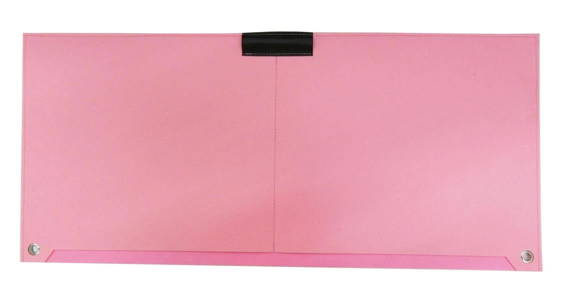Accuratus Felt Computer Mouse Pad / Laptop Desk Pad & Mouse Mat with Pen & Paper Compartment