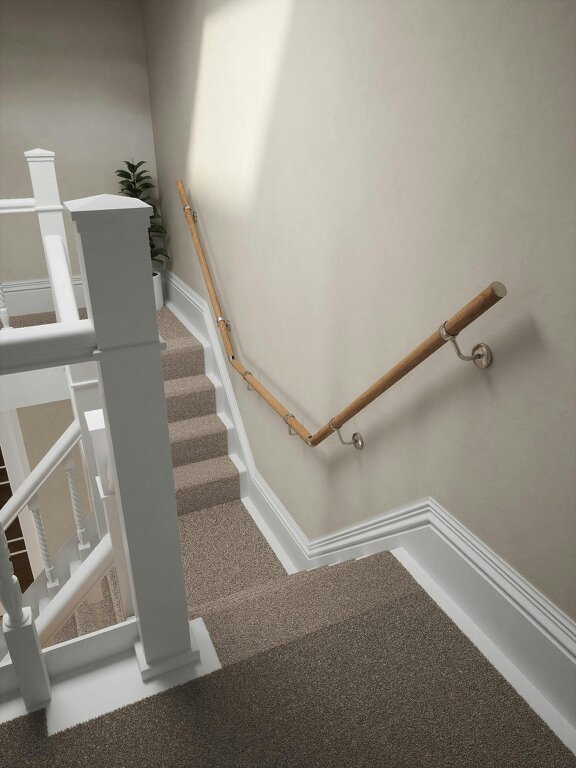 Handrails Direct Stoneleigh Red Oak T-Shape Handrail