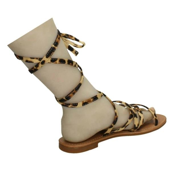 Savannah Ladies Savannah Strappy Flat Sandals F00361