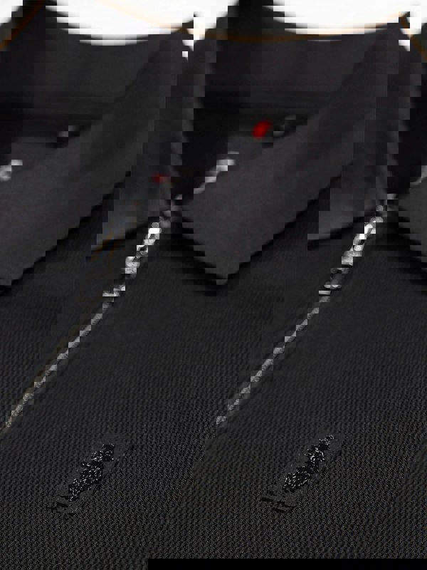 Luke 1977 Luke1977 Penrith Zip Polo Shirt - Black