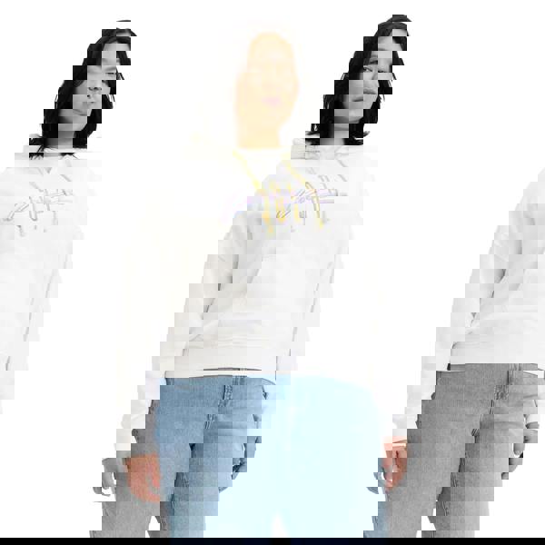 Levis Womens/Ladies Authentic Graphic Plus Hoodie - White - 