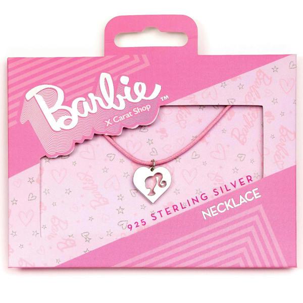 The Carat Shop Barbie Sterling Silver Heart Necklace