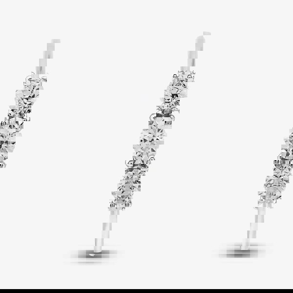 T. H. Baker Platinum 0.54ct Diamond Three Stone Ring 3166/54-P