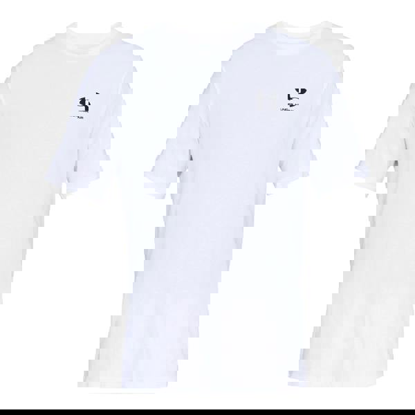 Under Armour Mens Sportstyle Short-Sleeved T-Shirt - White/Black - 