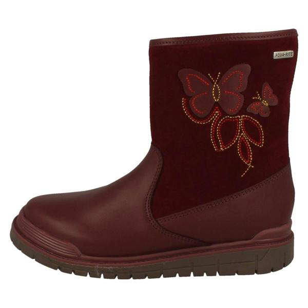 Start-rite Girls Startrite Aqua-Rite Butterfly Detailed Boots Tidal