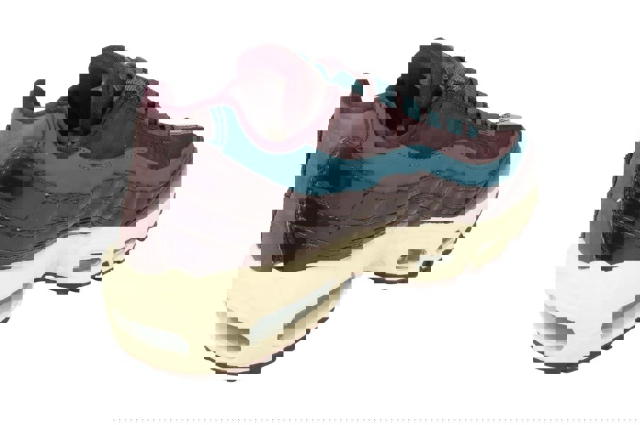 Nike Womens Air Max 95 Se PRM Ah8697  600 - Port Wine Space Blue 600 - Photo 2