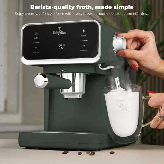 Berlinger Haus Digital Espresso Coffee Maker, 3 in 1 BH9850
