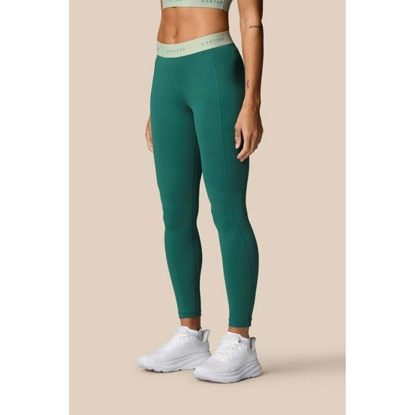 Castore Adapt Legging Polyester Women's Dark Turquoise Sports Leggings