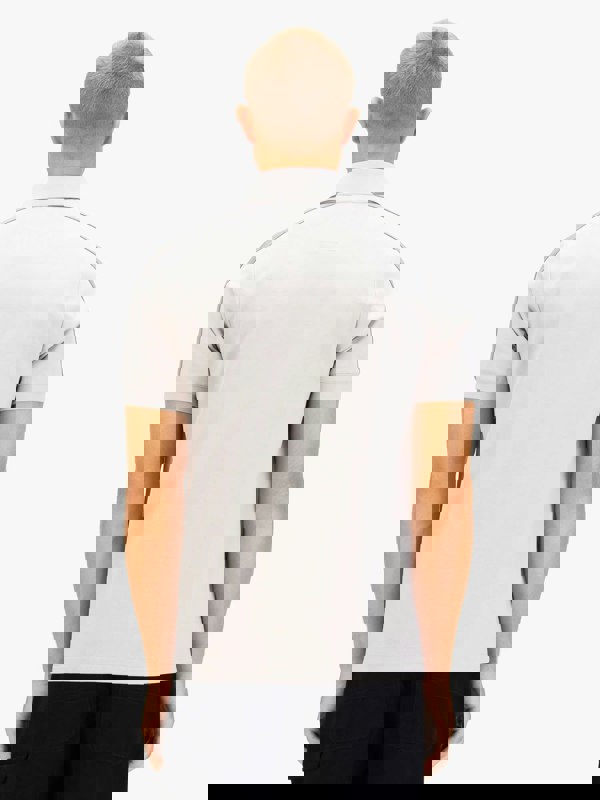 Luke 1977 Luke1977 Caltech 1000 Zip Polo Shirt - Cement Concrete