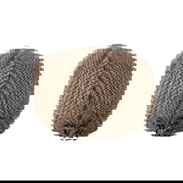 Arthur Tweed Flat Cap - Unisex, Elasticated Back, Wool Mix Fabric