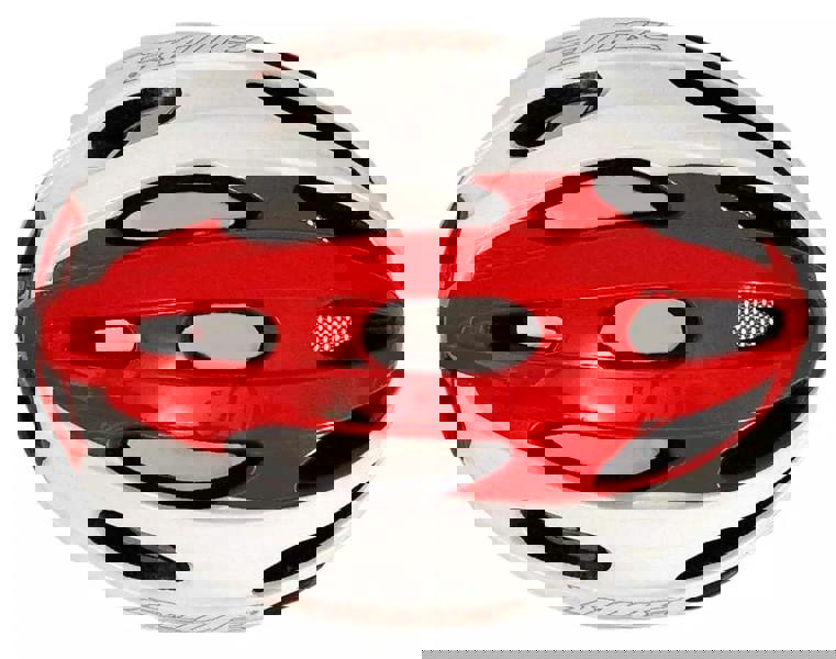 AweSprint In Mould Adult Bike Helmet Medium 55-58cm White/Red