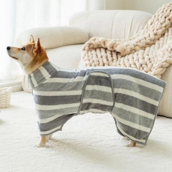 Leaper Super Absorbent Pet Bathrobe Towel