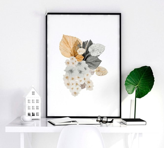 Wall pictures bedroom | set of 3 unique wall art