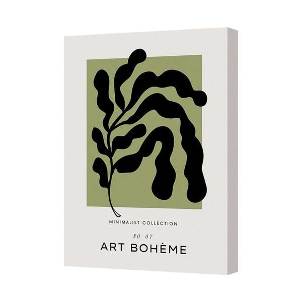 Benjamin Tate Design Canvas 8830 Abstract Boheme Minimalist Wall Art No 07