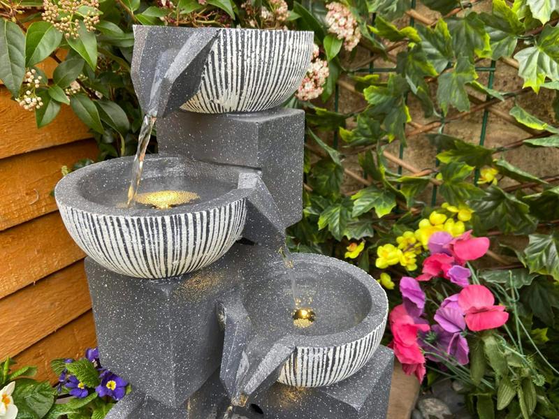 Tranquillity Water Features Eclipse 4 Bowl Contemporary Water Feature