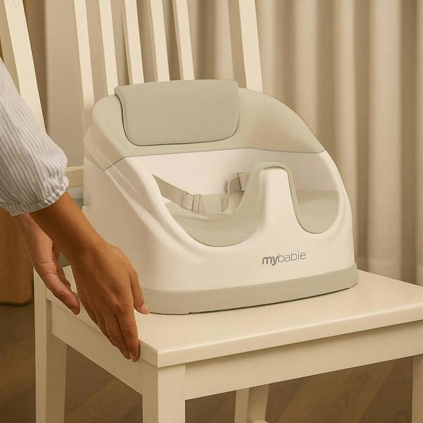 My Babiie MBHCB 2-in-1 Baby Booster Seat - Oatmeal