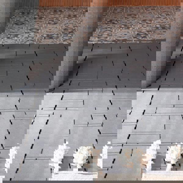 Nicoman Mosaic Composite Interlocking Decking Tiles