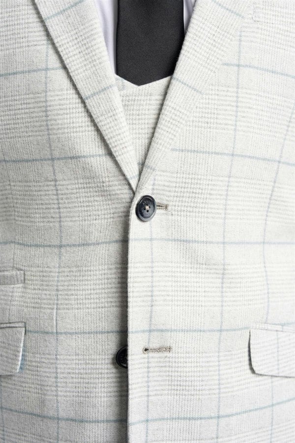 House of Cavani Radika Light Grey Blazer