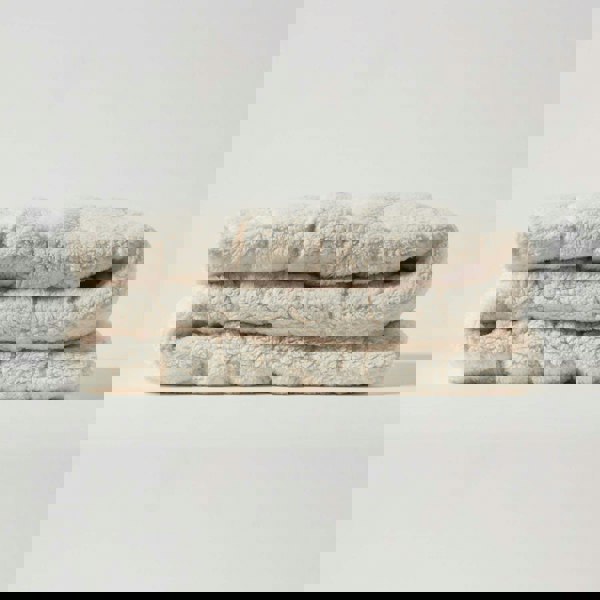 HOMESCAPES Luxury Thick Fleece Mattress Topper