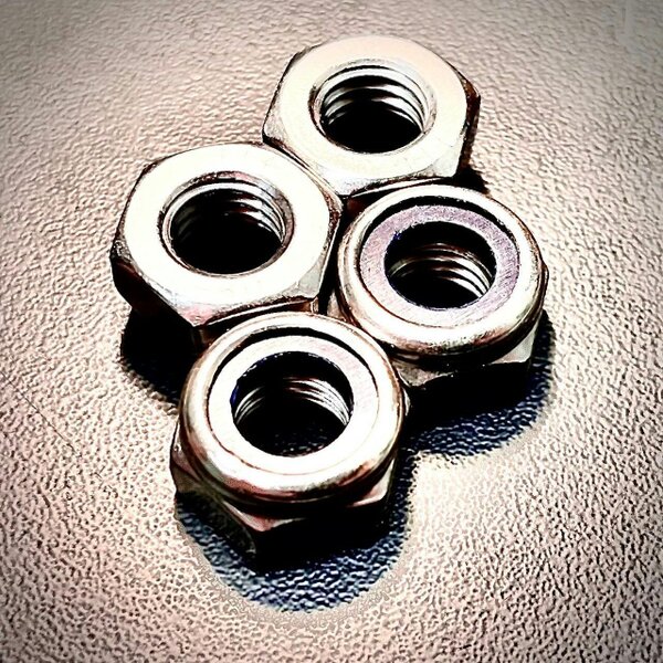 Fixaball Metric Hex Nyloc Nut A4 316 Stainless Steel T-Type DIN985