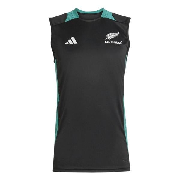 Adidas Mens All Blacks Vest Top - Black/Teal - 