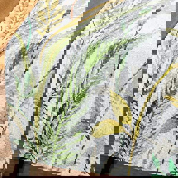 RHS Ornamental Grasses Shower Proof Outdoor Cotton Dining Table Runner