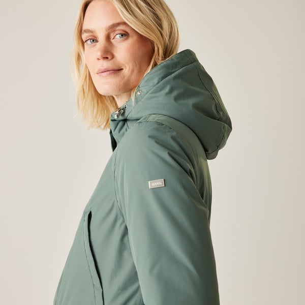 Regatta Women's Voltera Heated Waterproof Jacket - Dark Forest Green