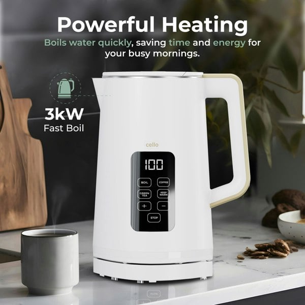 Cello Digital Kettle with Temperature Control
