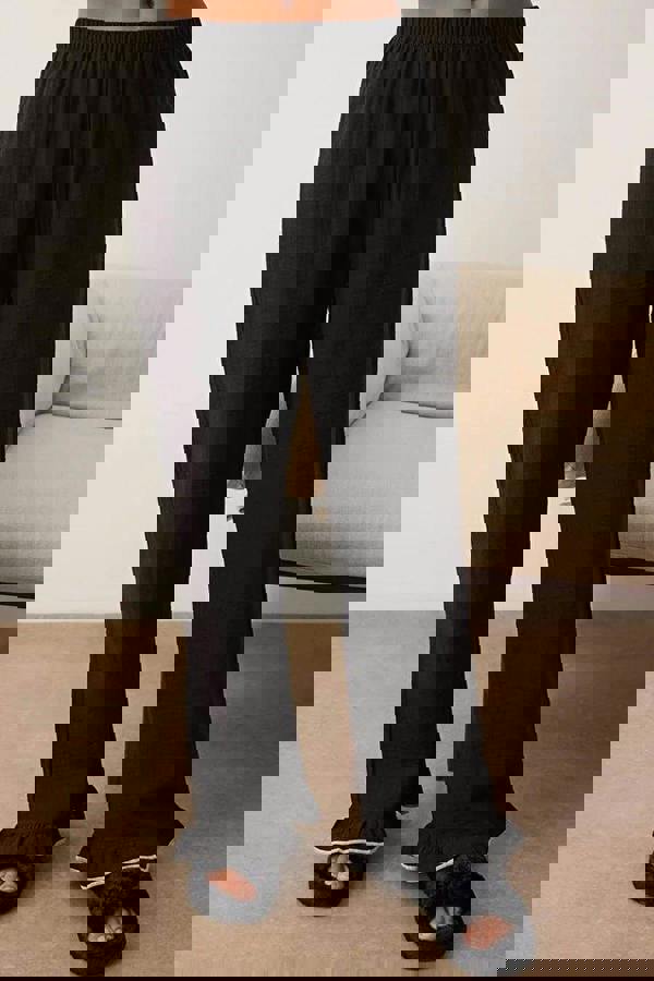 WOVCOR 2-Piece 100% Cotton Muslin Pajama Set with Bow Closure