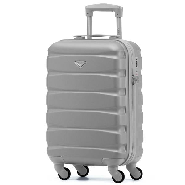 Flight Knight 55x35x20cm Carry On Cabin Suitcase (TSA Lock) 100+ Airlines Approved