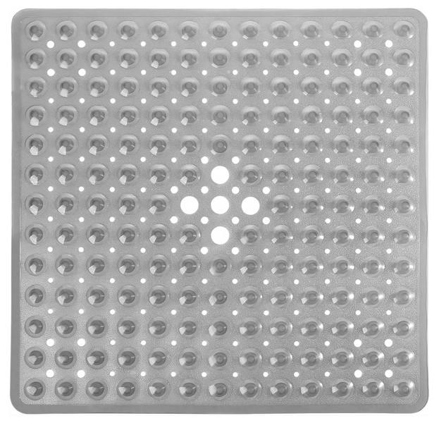 ADOV Square Shower Mat Non Slip Anti Mould, 53 x 53cm Bath Mat for Inside-Shower