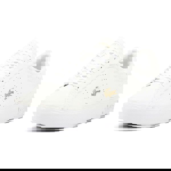 Lacoste Powercourt 2.0 Leather Women's Trainers - White