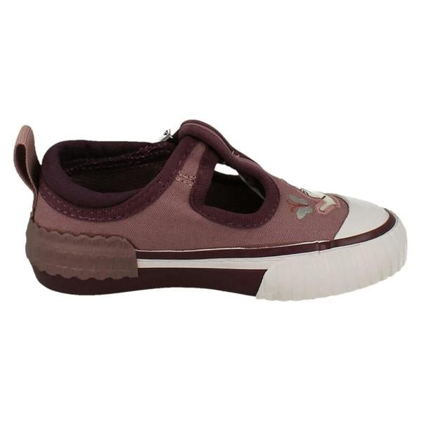 Clarks Girls Clarks Canvas T-Bar Foxing Pet T