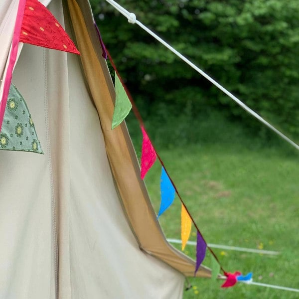 Paper High Recycled Sari Bunting
