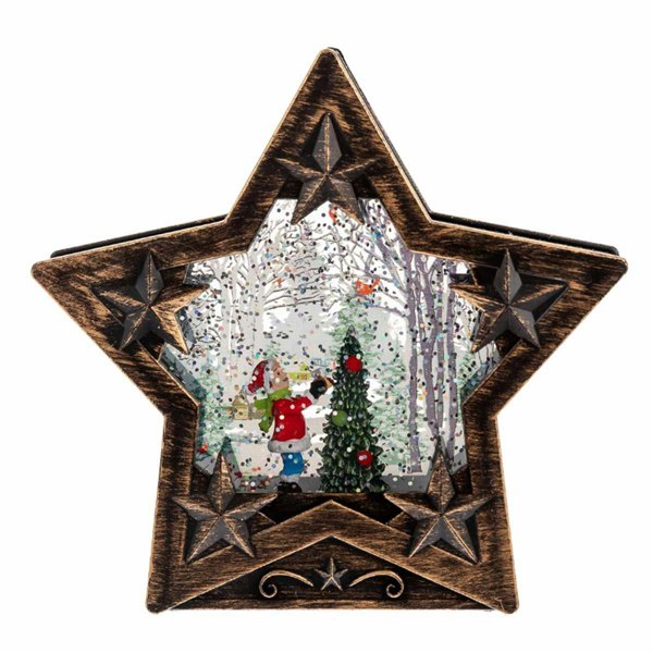 Leaper Christmas Crystal Light Tabletop Ornament