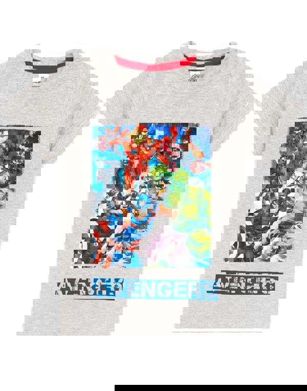 Marvel Boys Grey Avengers Long Sleeve Long Leg Pyjama Set