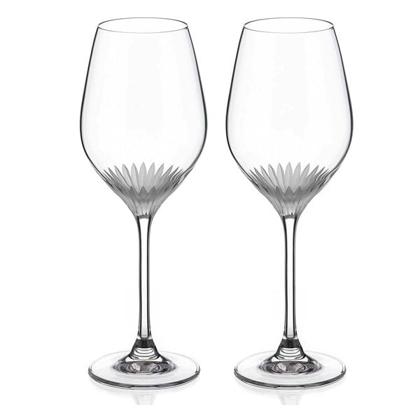 Diamante Milano Red Wine Glasses - Set of 2