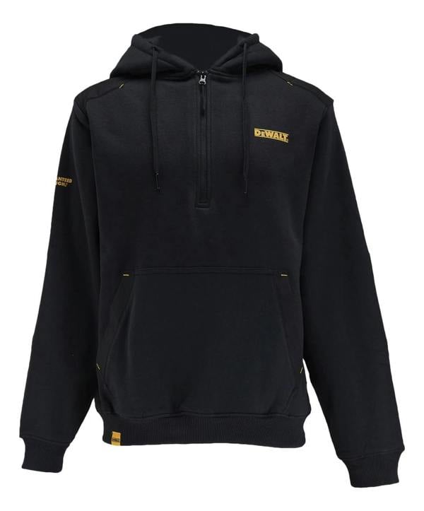 DeWalt Tough Mens Work Wear Warm Hooded Sweat Shirt Jumper