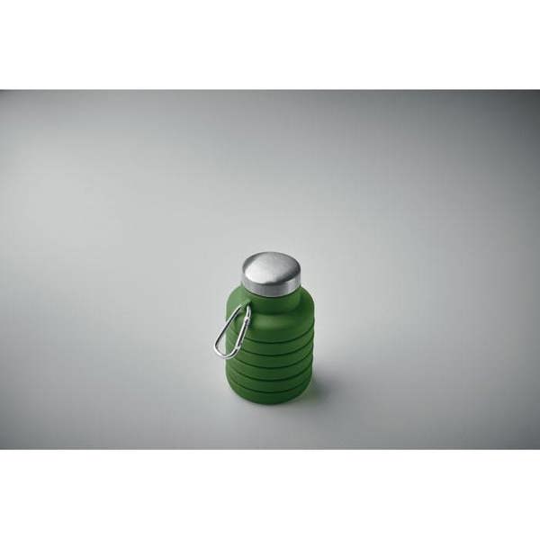MidOcean Kolapsi Collapsible 500ml Water Bottle - Dark Green - 