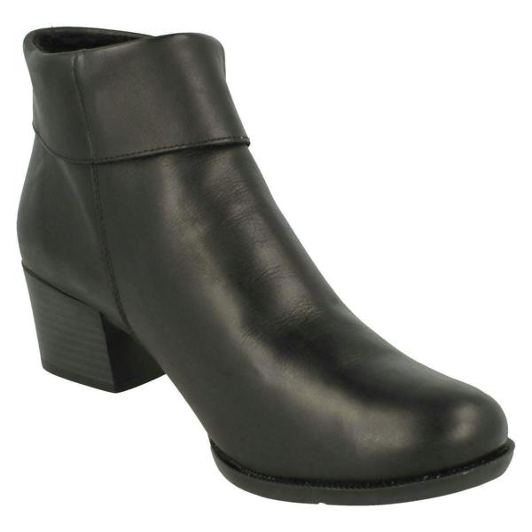 Remonte Ladies Remonte Warm Lined Heeled Ankle Boots R5674