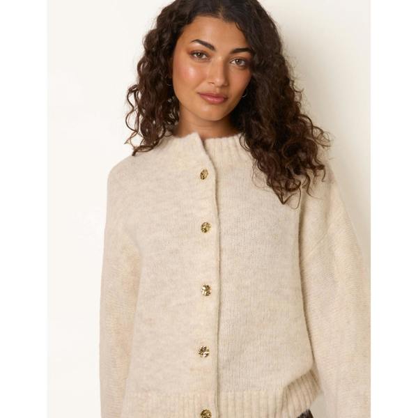 Blue Vanilla Button Front Cardigan