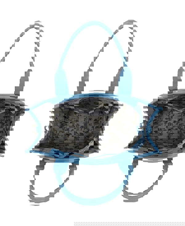 Kitise Vegan Leather Travel Tote Bag Embossed Wide Shoulder Strap