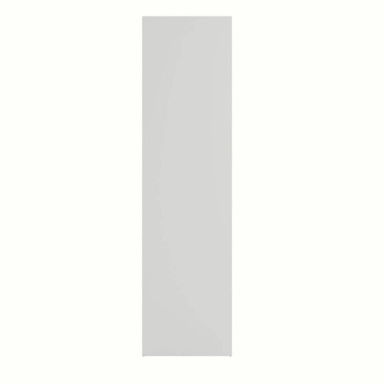 Wyld Haus Kahs White Wooden 2 Door Storage Wardrobe Gold Handles